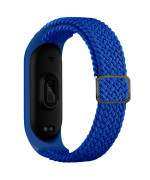 Ремешок для Xiaomi Mi Band 3 / 4 / 5 / 6 / 7 Elastic adjustment, Blue