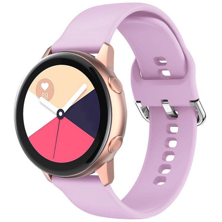 Ремінець Silicone 20mm Original Design для Samsung / Amazfit / Huawei, Lavander