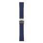 Универсальный ремешок Silicone + Metal lock для Samsung / Amazfit / Huawei 20mm, Dark blue