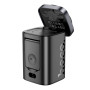 Бездротовий Зарядний Пристрій Hoco CQ20A 6-in-1 65W Magnetic (iWatch), Black