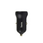Автомобільний Зарядний Пристрій Hoco NZ5 Smooth Road Type-C PD 30W USB QC3.0, Black
