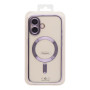 Чехол - накладка TPU Metallic Full Camera with Magsafe для iPhone 16