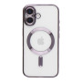 Чехол - накладка TPU Metallic Full Camera with Magsafe для iPhone 16