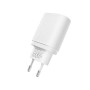Сетевое зарядное устройство YOKI Led Series YK-QC USB QC3.0 18W, White