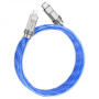 USB Кабель Hoco U113 Solid Silicone Type-C to Lightning 3A 1m , Blue