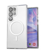 Чохол - накладка Clear Case with MagSafe для Samsung Galaxy S24+ 5G