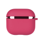 Чохол-футляр для навушників Silicone Case with microfibra для Samsung Buds FE / Buds 2 / Buds 2 Pro / Buds Live, Shiny pink