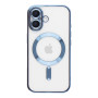 Чехол - накладка TPU Metallic Full Camera with Magsafe для iPhone 16
