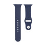 Ремінець для Apple Watch Band Silicone One-Piece Size-S 42 / 44mm, Dark blue