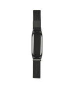 Ремешок Milanese Loop для Xiaomi Mi Band 3 / 4 / 5 / 6, Black