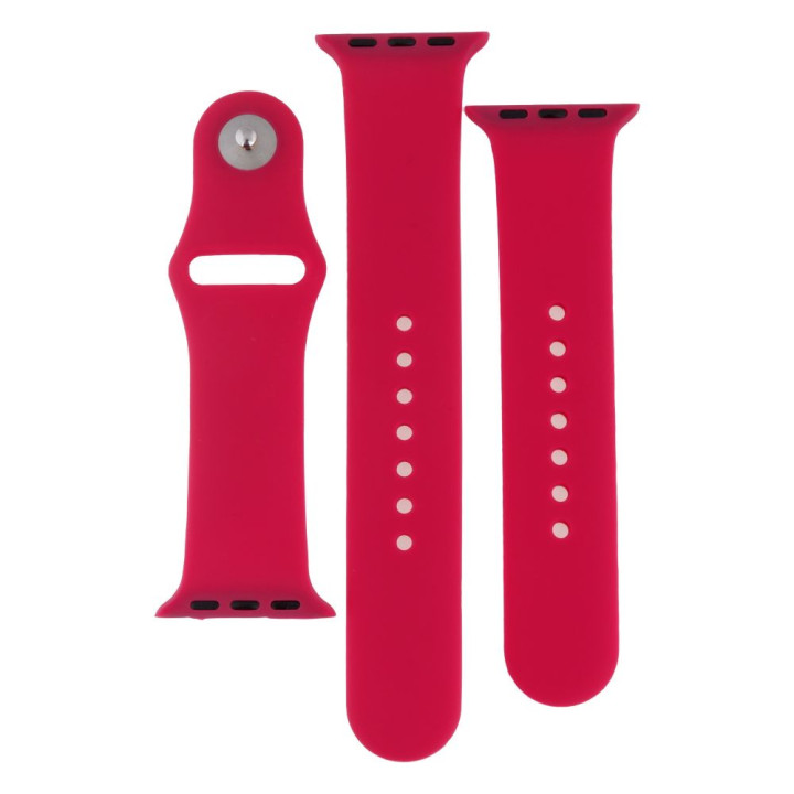 Ремешок Silicone Two-Piece для Apple Watch 38 / 40mm, 48, Dragon fruit