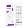 Data - кабель Hoco X120 Type-C to Type-C 60W 1m, White