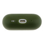 Чохол TPU Spigen Leather Armor для Airpods Pro, Pitch Green