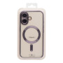 Чехол - накладка TPU Metallic Full Camera with Magsafe для iPhone 16