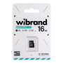 Карта памяти MicroSDHC Wibrand 16Gb Class 10, Black