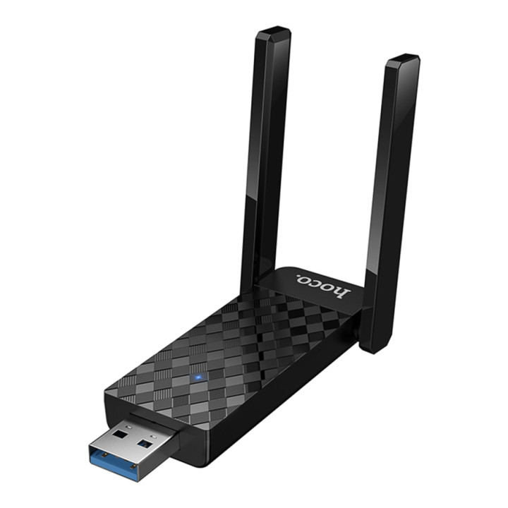 USB Wi-Fi адаптер Hoco HI34 2.4G / 5GHz 6 Gen, Black