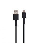 Data-Кабель USB Borofone Silicone Micro 2,4A 1m, Black