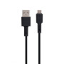 Data-Кабель USB Borofone Silicone Micro 2,4A 1m, Black