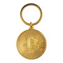 Брелок Bitcoin для ключів, Gold