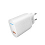Сетевое зарядное устройство YOKI Led Series YK-QC USB QC3.0 18W, White