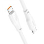 USB кабель Hoco X93 Force 240W 5А Type-C to Type-C 2M, White