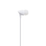 Наушники гарнитура Melody T5000 mini jack 3,5 мм 1m, White