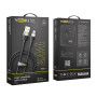 Data - кабель YOKI EXTRA YK-EX11 USB to Lightning 12W 1.2m, Black