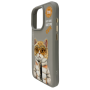 Чехол TPU+PC Nimmy 3D with Metal Buttons для iPhone 16 Pro Max