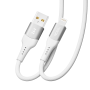 USB кабель Ridea RC-US42 UltraStrong Lightning 12W 2,4A 1.2m, White