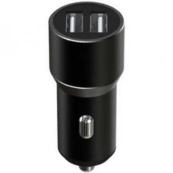 Автомобільний зарядний пристрій XO CC30 Dual USB 2,4A 12W, Black