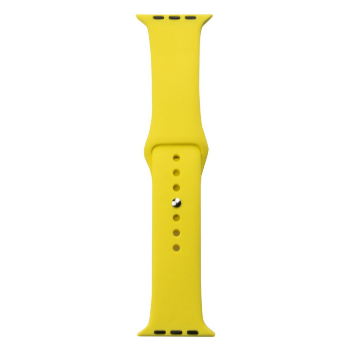 Ремешок Silicone One-Piece Size-S для Apple Watch 42 / 44mm, 50, Canary yellow