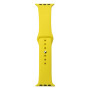 Ремешок Silicone One-Piece Size-S для Apple Watch 42 / 44mm, 50, Canary yellow