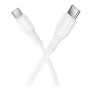 Data - кабель Hoco X120 Type-C to Type-C 60W 1m, White