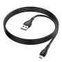 Data - кабель Borofone BX121 USB to Micro-USB, Black