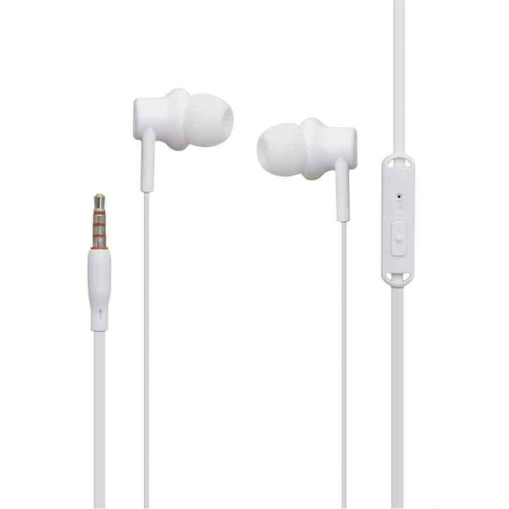 Вакуумні навушники-гарнітура Celebrat V2, White