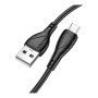 Data - кабель Borofone BX121 USB to Micro-USB, Black