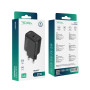 Мережевий зарядний пристрій Ridea RW-GaN20BC Type-C PD20W, Black