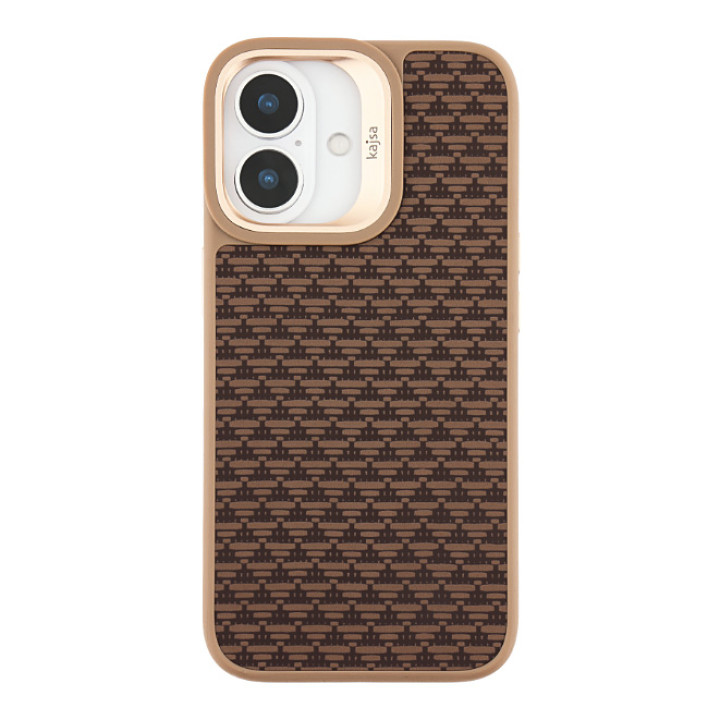 Чохол Kajsa Glamorous Collection Pyramid Pattern with MagSafe для iPhone 17