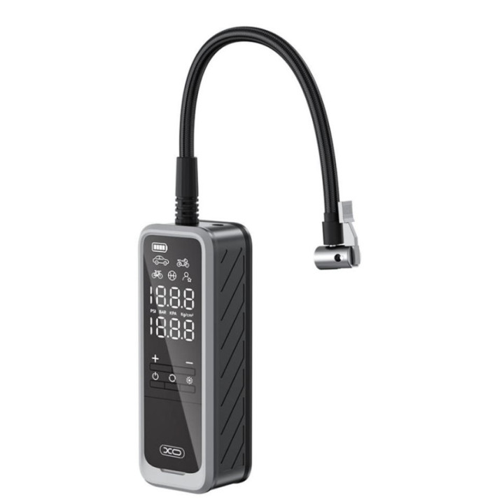 Автомобильный компрессор XO CZ018 5000mAh, Black