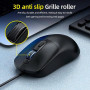 Игровая USB Мышь TWolf G580 c наклейками, Black