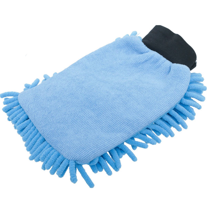 Рукавичка з мікрофібри 19*26см для автомобіля, Blue