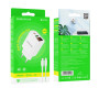 Мережевий Зарядний Пристрій Borofone BA78A PD20W / QC3.0 Digital Type-C to Type-C, White