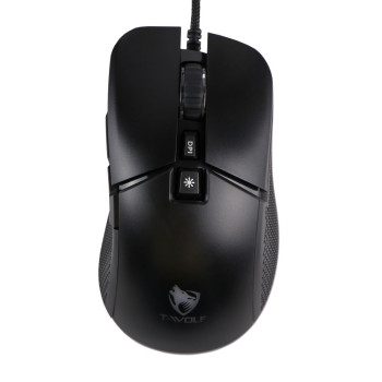 USB Ігрова Миша TWolf G590 RGB 7200 DPI, Black