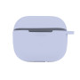 Чехол-футляр для наушников Silicone Case with hook для Airpods 4, Lilac