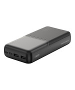 Зовнішній акумулятор Power Bank XO PR252 Lighted 20000 mAh, Black