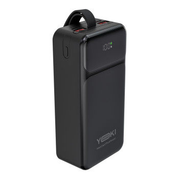 Внешний аккумулятор Power Bank YOKI MaxCap YK-PMC4061 USB QC3.0 / Type-C PD65W with cable 40000mAh, Black