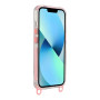Чохол TPU+PC LanyardCase with MagSafe для iPhone 13 / 14 titanium grey