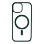 Чохол - накладка TPU Color Magsafe для iPhone 16 forest green