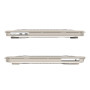 Накладка для ноутбука TPU - PC Hex Shield для MacBook Pro 14" 2024 / 2023 / 2021 black