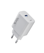 Сетевое зарядное устройство Ridea RW-20120 Rapid Pro Type-C QC / PD 20W, White